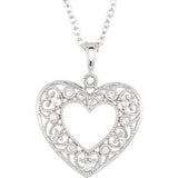 Diamond Heart Necklace