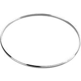 Sterling Silver 2.5mm Bangle Bracelet