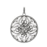 Sterling Silver Filigree Pendant