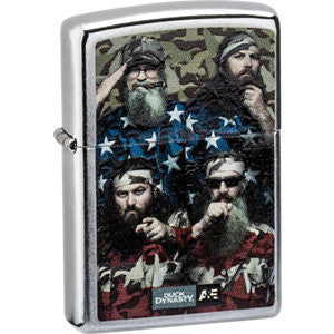 Zippo® Duck Dynasty® A&E® Street Chrome&trade; Lighter