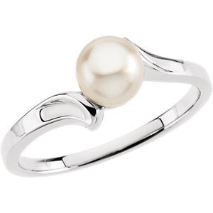 14K Yellow Pearl Ring