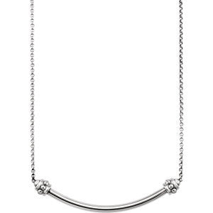 Sterling Silver Designer 16" Necklace