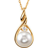 Accented Necklace for Pearl