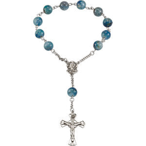 Kyanite Madonna Meditation Rosary