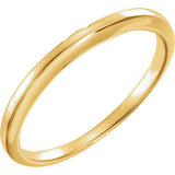 14K Yellow #1 Band