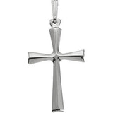 Plain Hollow Cross Pendant