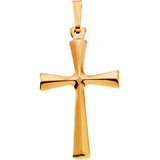 Plain Hollow Cross Pendant