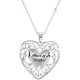 Heart of a Mother Necklace