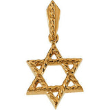 Sterling Silver Star of David Pendant