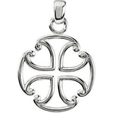 Sterling Silver Maltese Cross