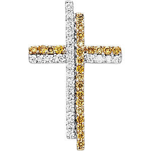 Double Cross Pendant