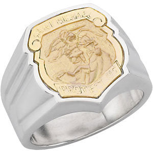 St. Michael Badge Ring