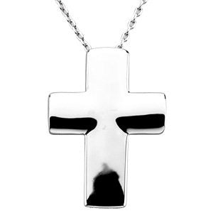 The Covenant of Prayer Unadorned Cross Necklace