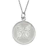 Sterling Silver 20mm Loss of a Mother 18" Necklace