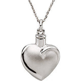 Fancy Heart Ash Holder Necklace